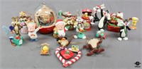 Looney Tunes Christmas Ornaments / 14 pc