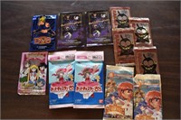 Lot of Anime Trading Cards - Sailor Moon, Sakura