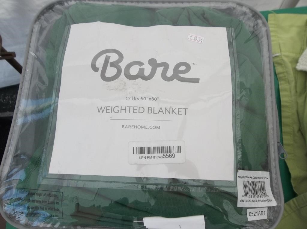 New 17# Weighted Blanket