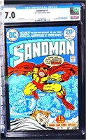 Graded DC Comics Winter 1974 Sandman #1 comic