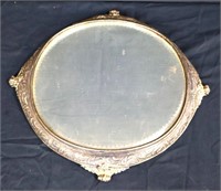 Vintage plateau mirror