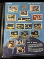 Stamps tributes to the American Space Accomplishme