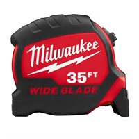 $43  Milwaukee 35 ft. Wide Blade Tape Measure