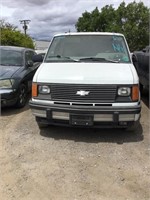 1992 Chevrolet Astro White