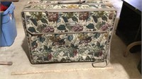 Floral suitcase