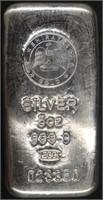 (1) 5 OZ .999 SILVER EMIRATES BAR