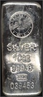 10oz .999 SILVER EMIRATES BAR