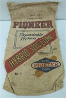 4 Vintage Pioneer Seed Sacks