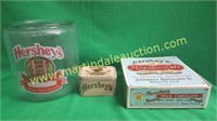 Hershey's Memorabilia - Box, Jar, Metal Container