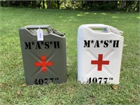 Two MASH Jerry Cans