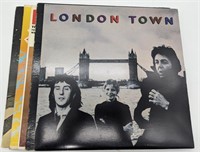 (JL) 5 LP records from the Beatles and Paul