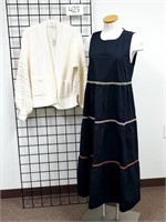 New Women's Madewell Dress & Cardigan - Sz Medium