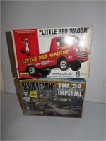 '59 Imperial & Little Red Wagon Model kits
