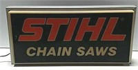 DS Stihl Chain Saws Lighted Sign