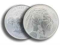 1 oz. Silver Buffalo Round