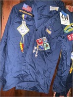 Boy Scout shirt
With patches troop number 3605