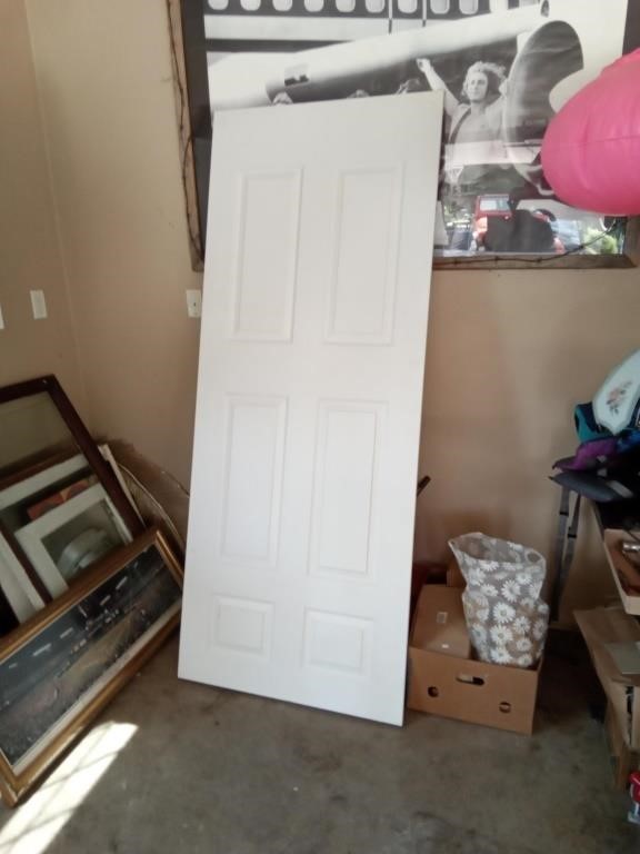 white hollow core door 32 x 80