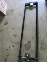 6' Safety Rails (Set of 2 Rails) Black