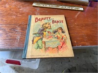 antique beauty and the beast book