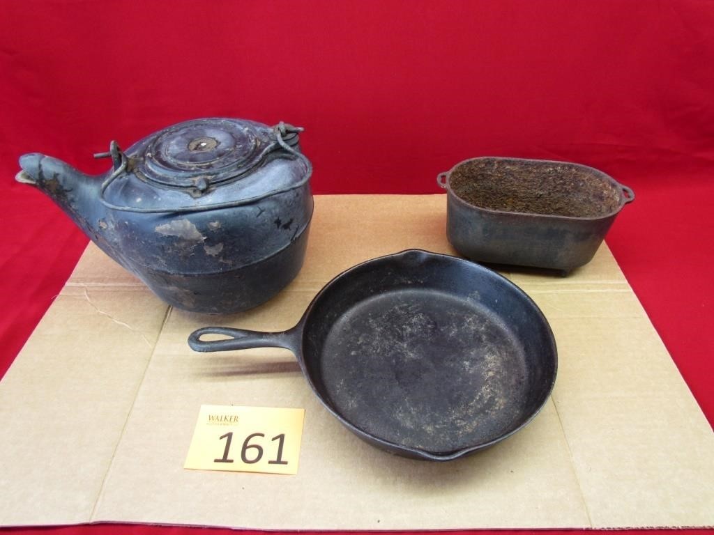 Cast Iron Kettle, Skillet, Boiling Pot