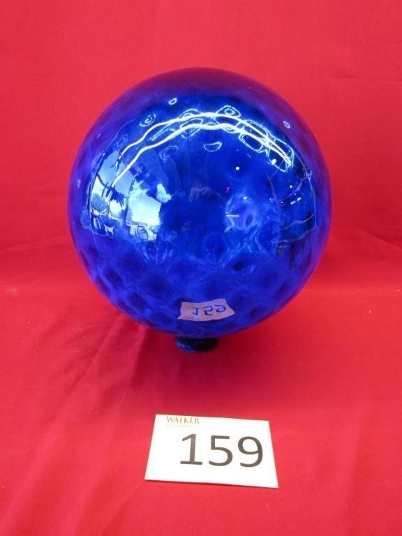 Large Cobalt Blue Gazing Ball