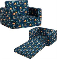 ALIMORDEN 2-in-1 Flip Out Soft Kids Couch,