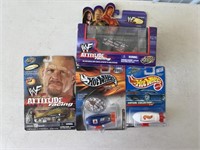 1:64 Scale Wrestling and Hot Wheels Cars