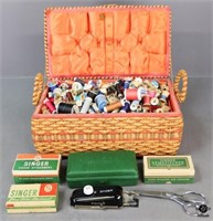 Sewing Box & Notions