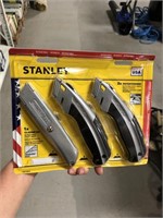 STANLEY 3 BOX KNIFE SET