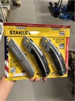 STANLEY 3 BOX KNIFE SET