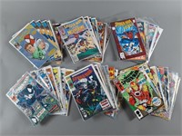 75pc 1980-90's Spiderman & Related Comic Books