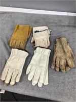 Leather Work Gloves