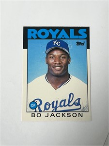 1986 Topps Traded Bo Jackson Rookie Card