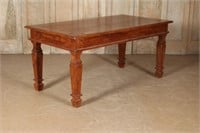 Teak Country Dining Table