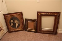 3 Vintage Frames Largest 25x29