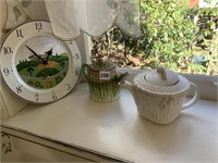 VILLEROY AND BOCH TEAPOT AND OTHER