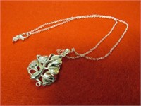NEW 18" PENDANT NECKLACE STAMPED 925