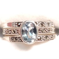 $160 Silver Onyx Ring