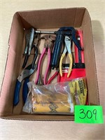 Pliers, Grease Gun and Misc. Tools