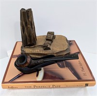 Pipe, Stand and Book