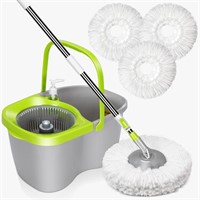 WF744  Mastertop Spin Mop 3 Microfiber Pads