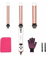 New, 3 in 1 Auto Rotating Curling Iron - TOP4EVER
