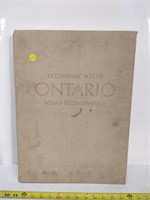 Economic Ontario Atlas 13x18" rare