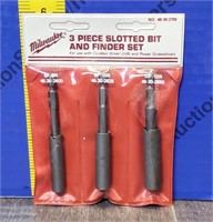 Milwaukee Slotted Bit and Finder Set