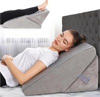 BED WEDGE PILLOW  22X24IN