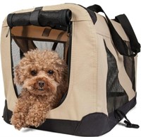 PET LIFE '360° VISTA VIEW' ZIPPERED SOFT FOLDING