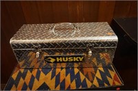 Husky Diamond Plate Tool Box