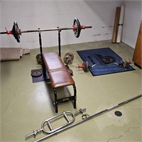 BENCH AND WEIGHTS