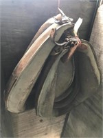 2 - 16" Leather Collars