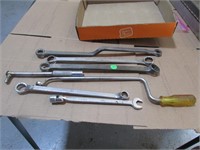 7 mac tools incl:wrenches